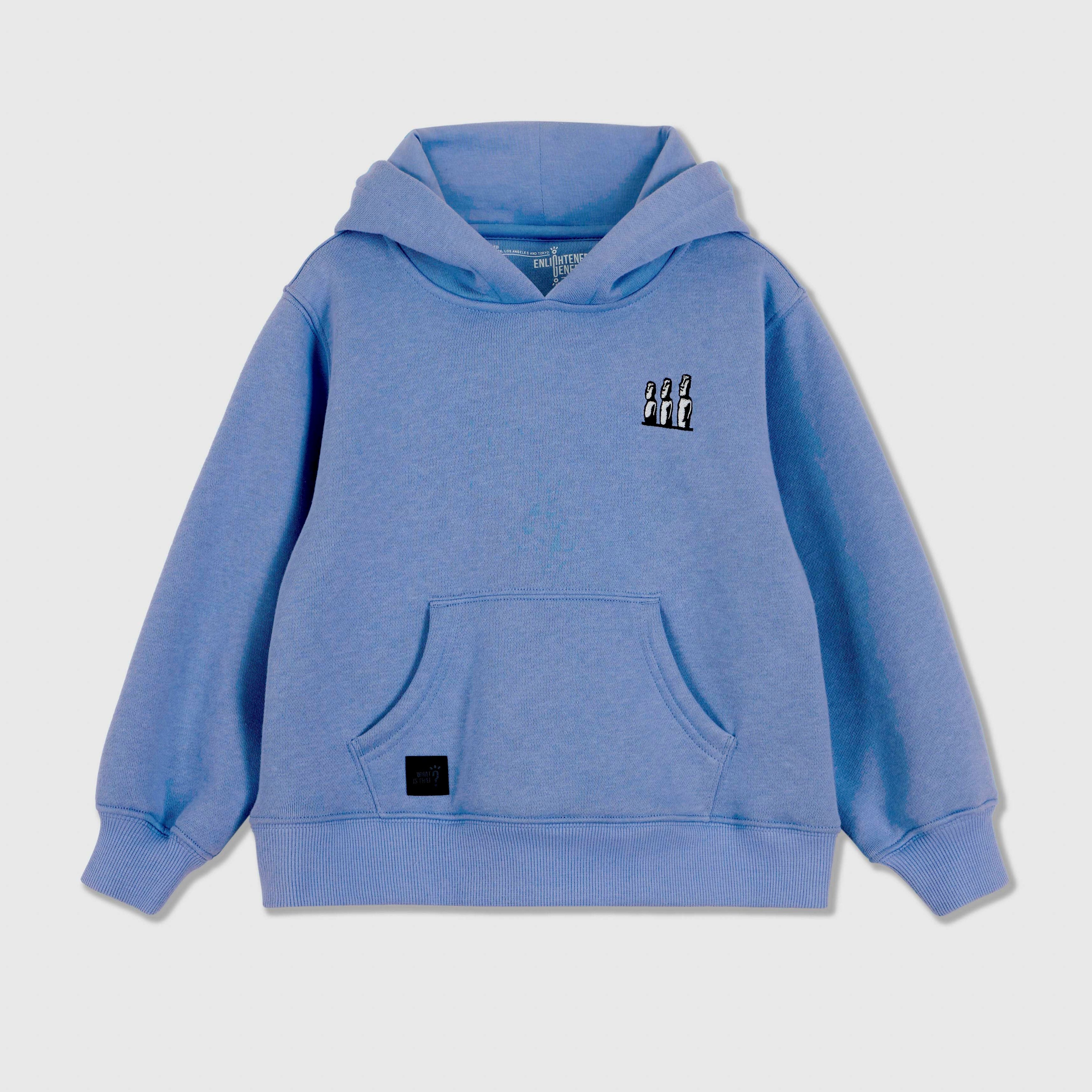 Moai Embroidered Hoodie