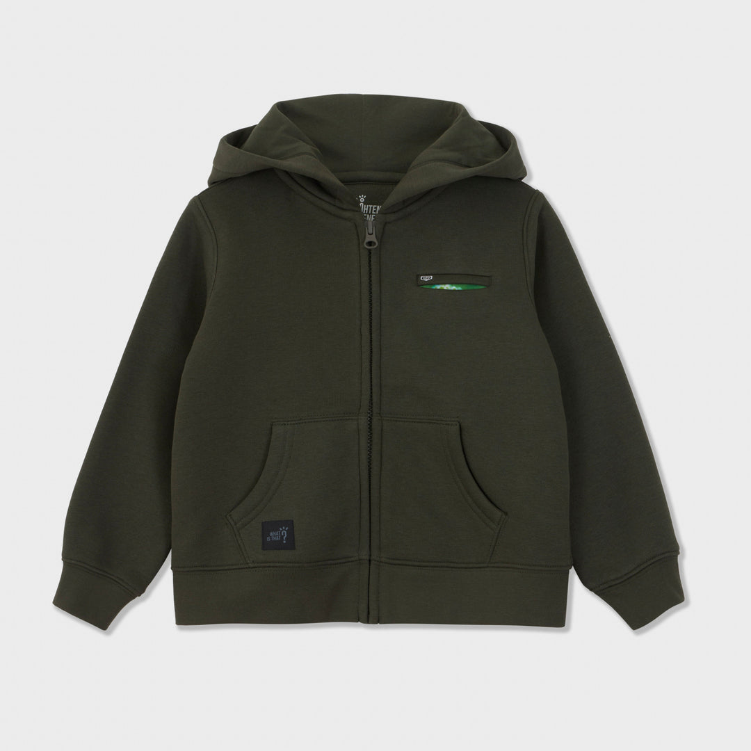 Leaf Sheep Zip-Up Hoodie