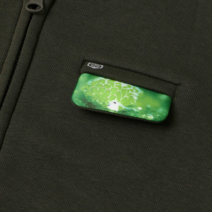 Leaf Sheep Zip-Up Hoodie