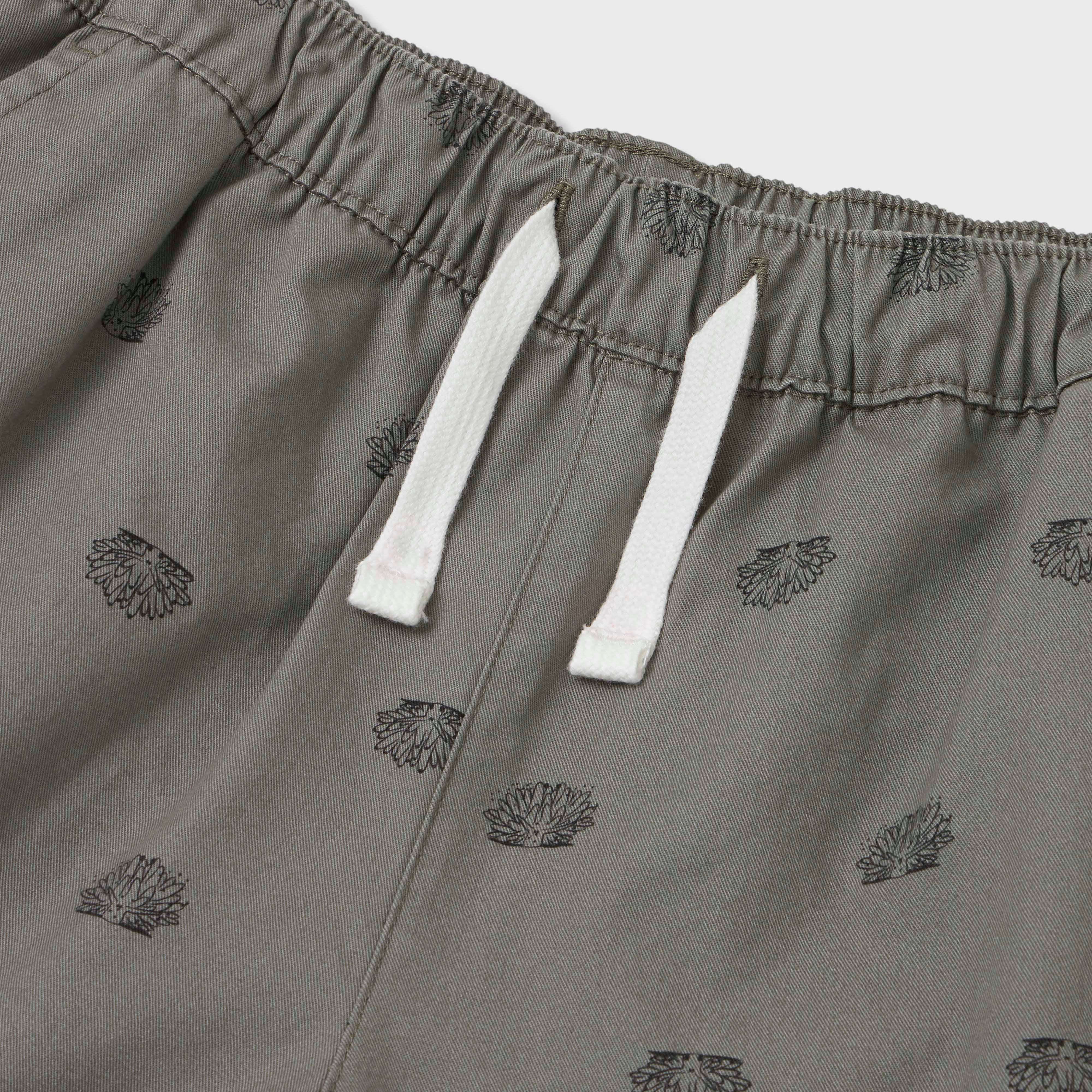 Leaf Sheep Printed Shorts