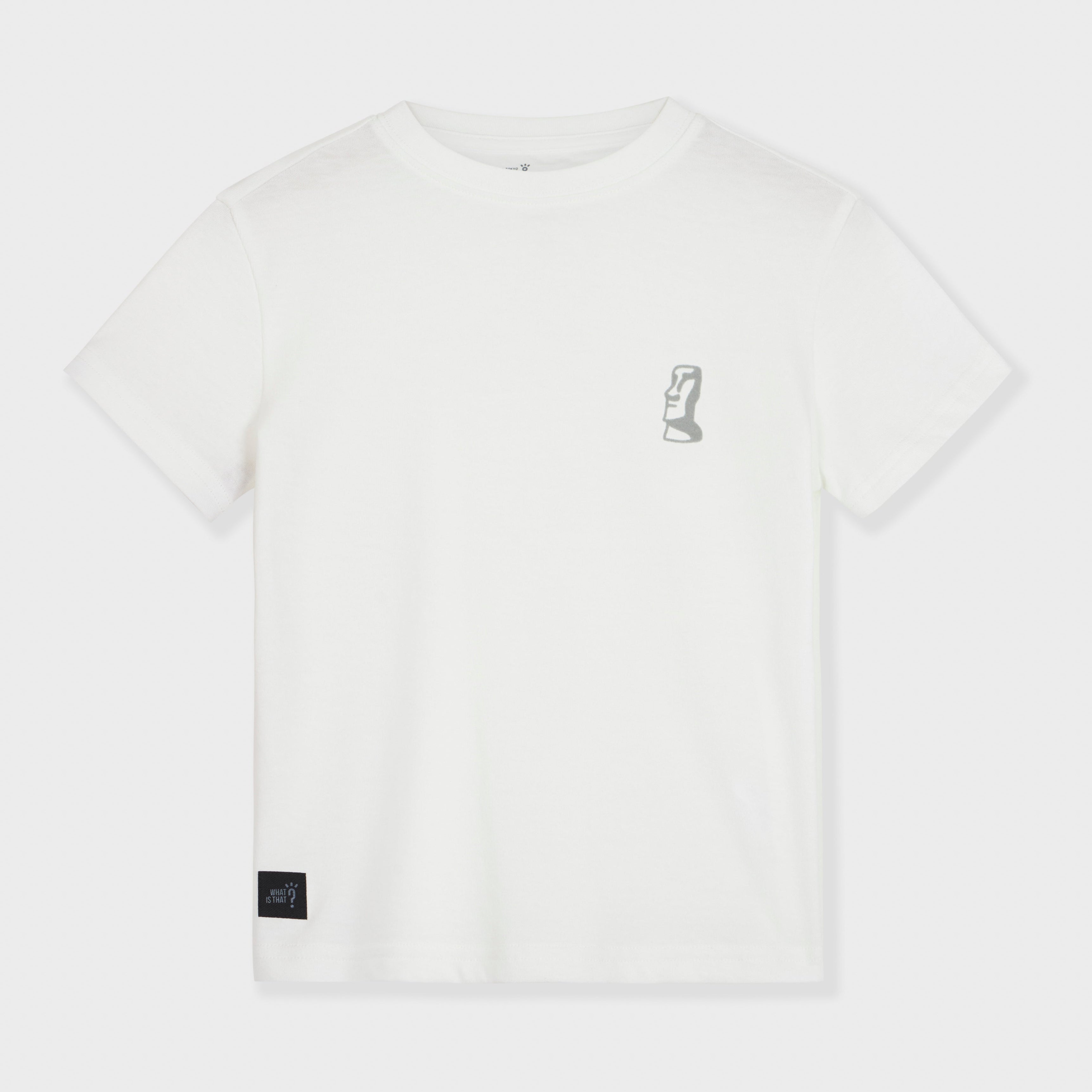 Moai Flocked Graphic Tee