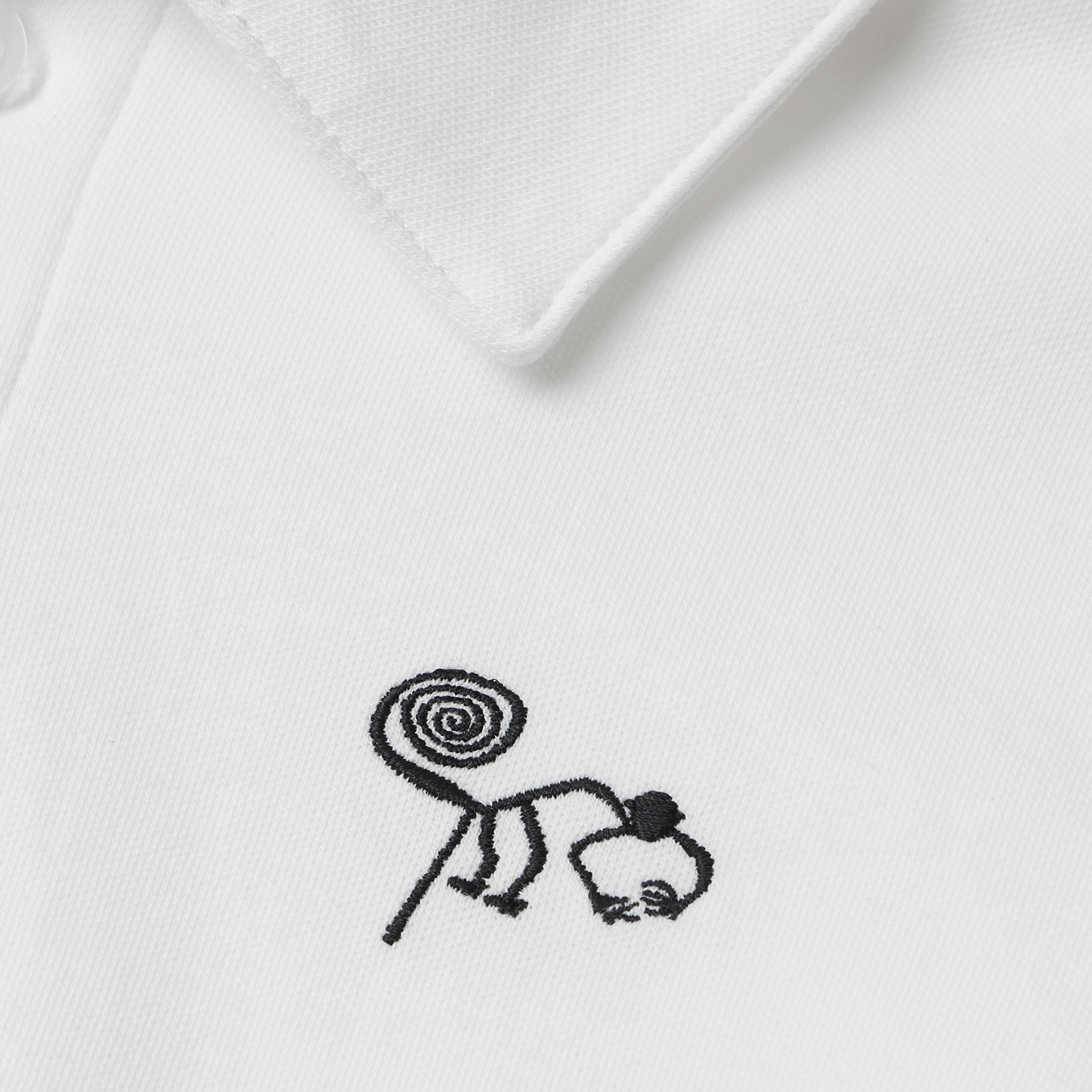 Nasca Embroidered Monkey Polo