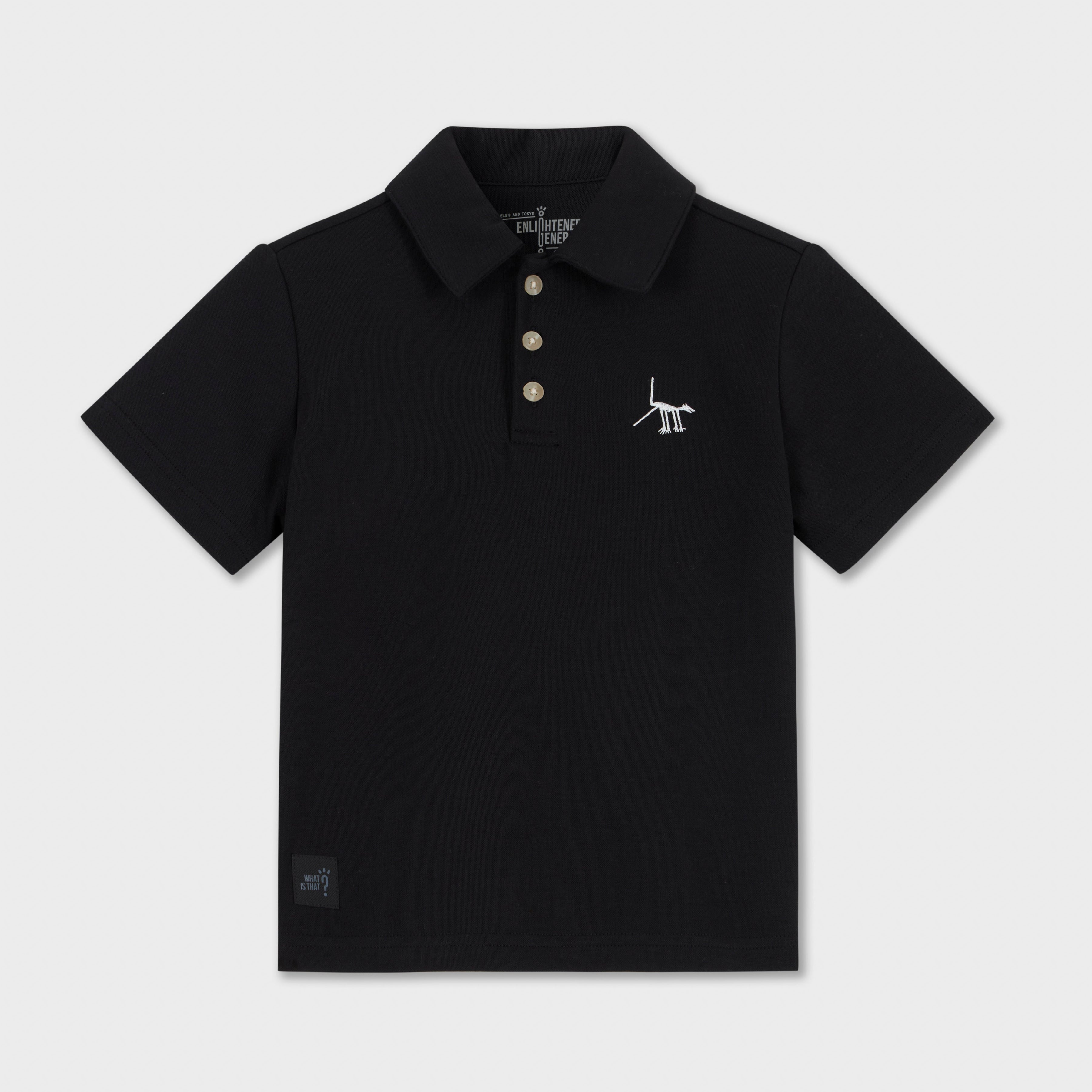 Nasca Embroidered Dog Polo