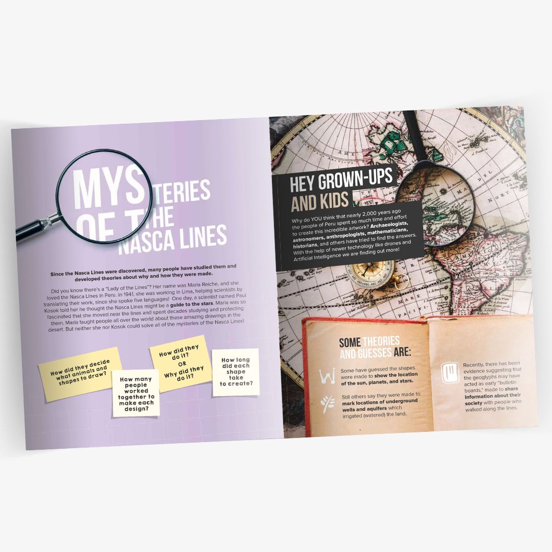 Nasca Lines of Peru Book