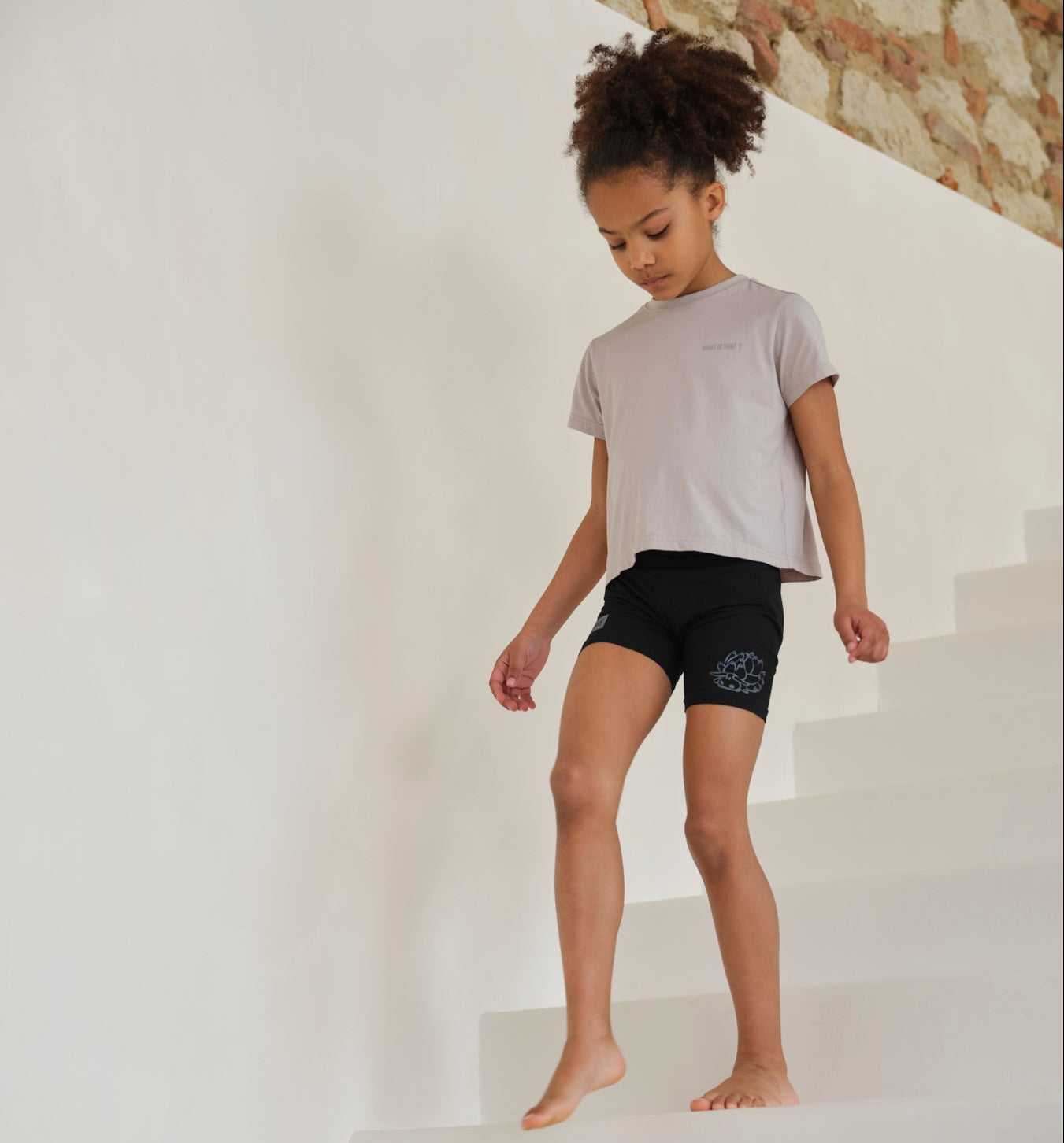 Leaf Sheep Biker Shorts