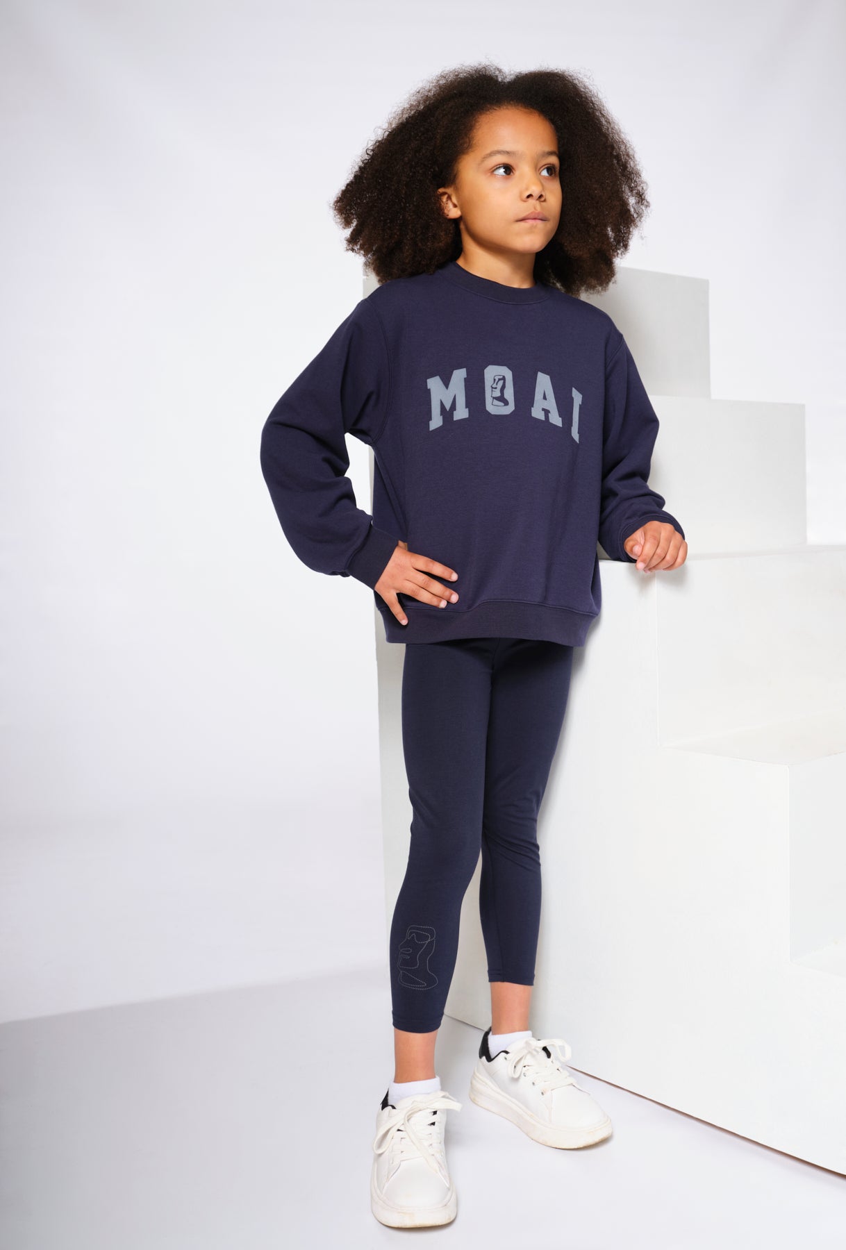 Moai Graphic Legging