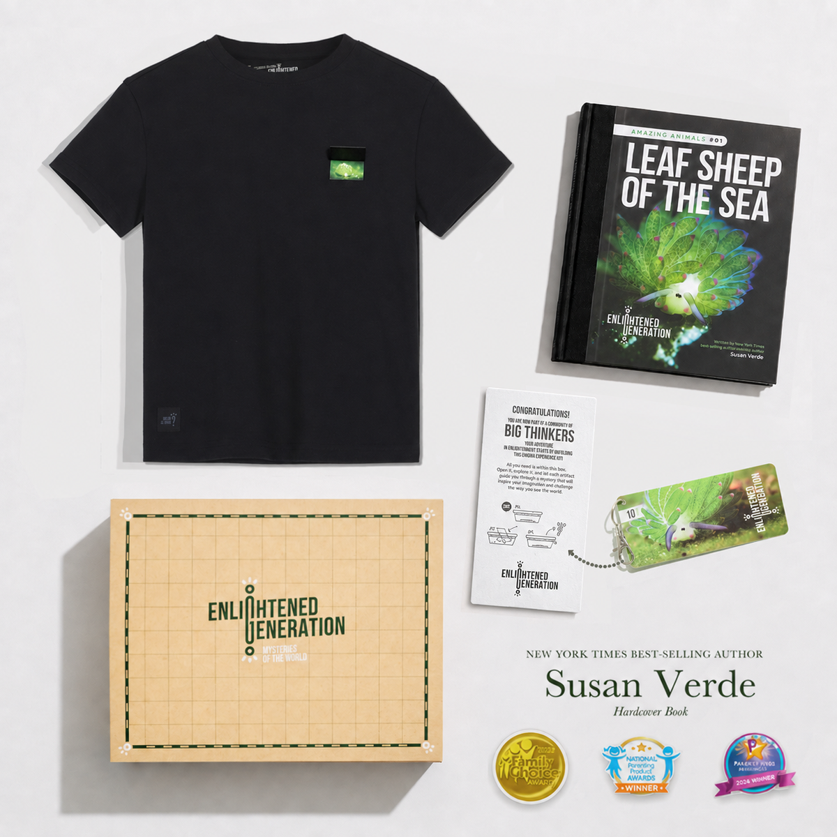Leaf Sheep Peek-and-Discover Tee