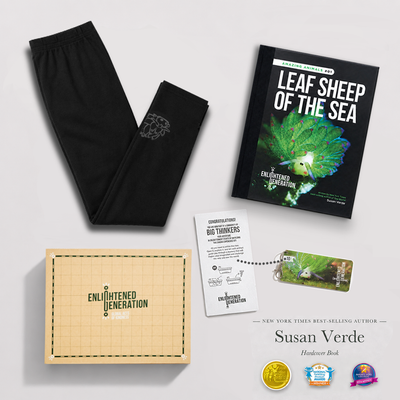 Leaf Sheep Curious Creature Gift Box with Kids Leggings, Book, and Activities