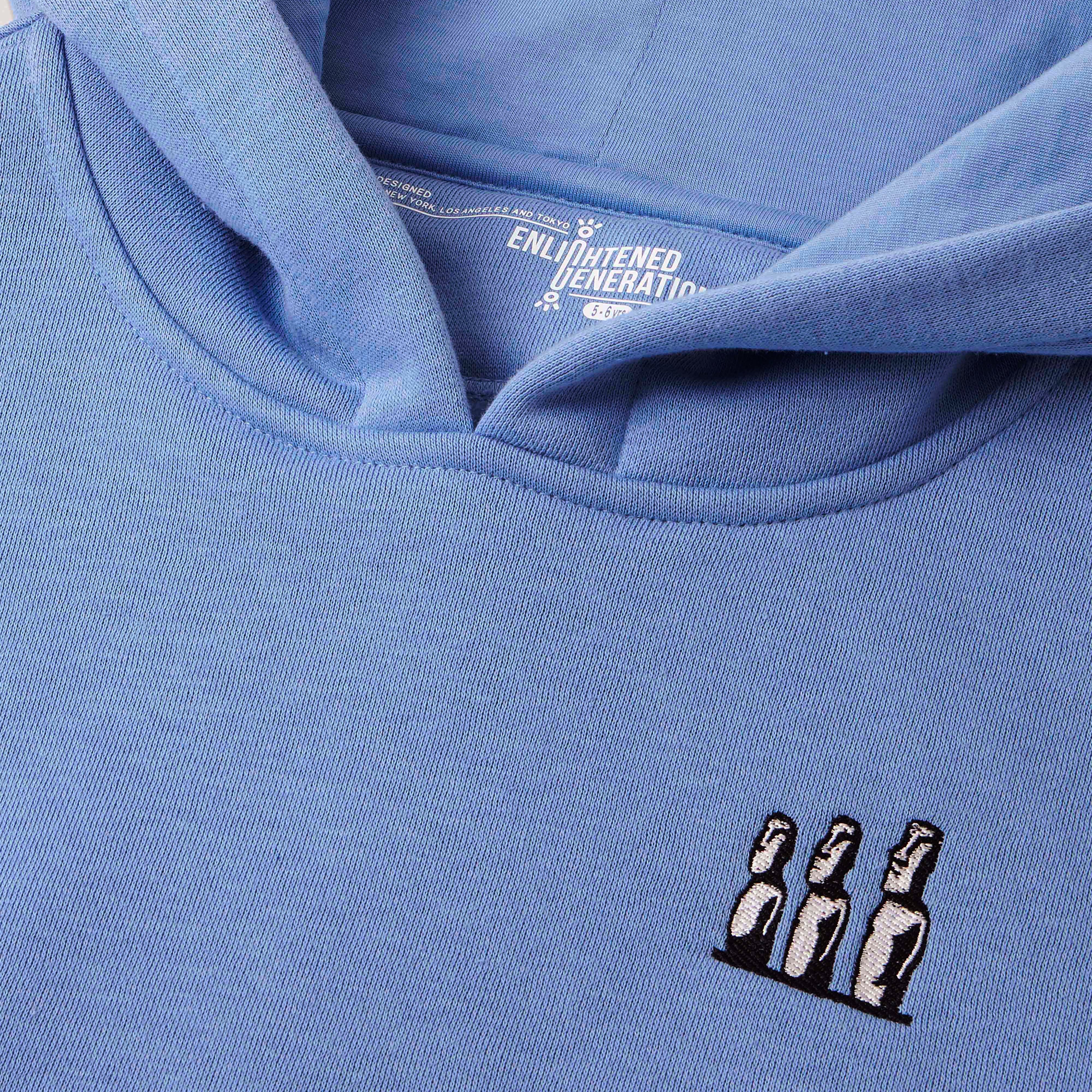 Moai Embroidered Hoodie