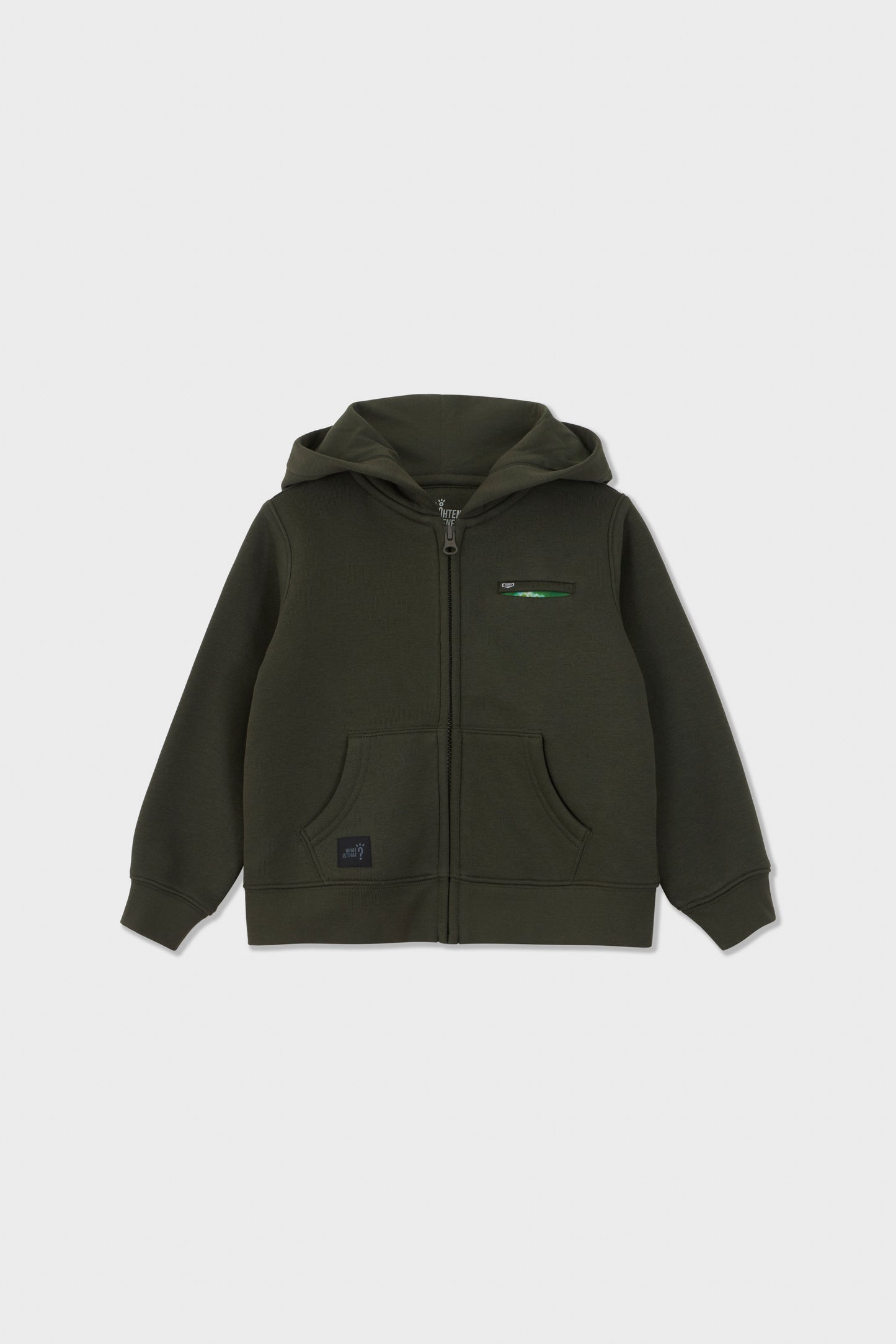 Leaf Sheep Zip-Up Hoodie
