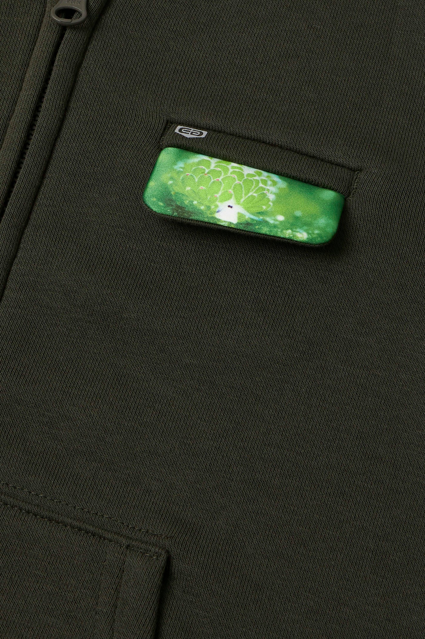 Leaf Sheep Zip-Up Hoodie