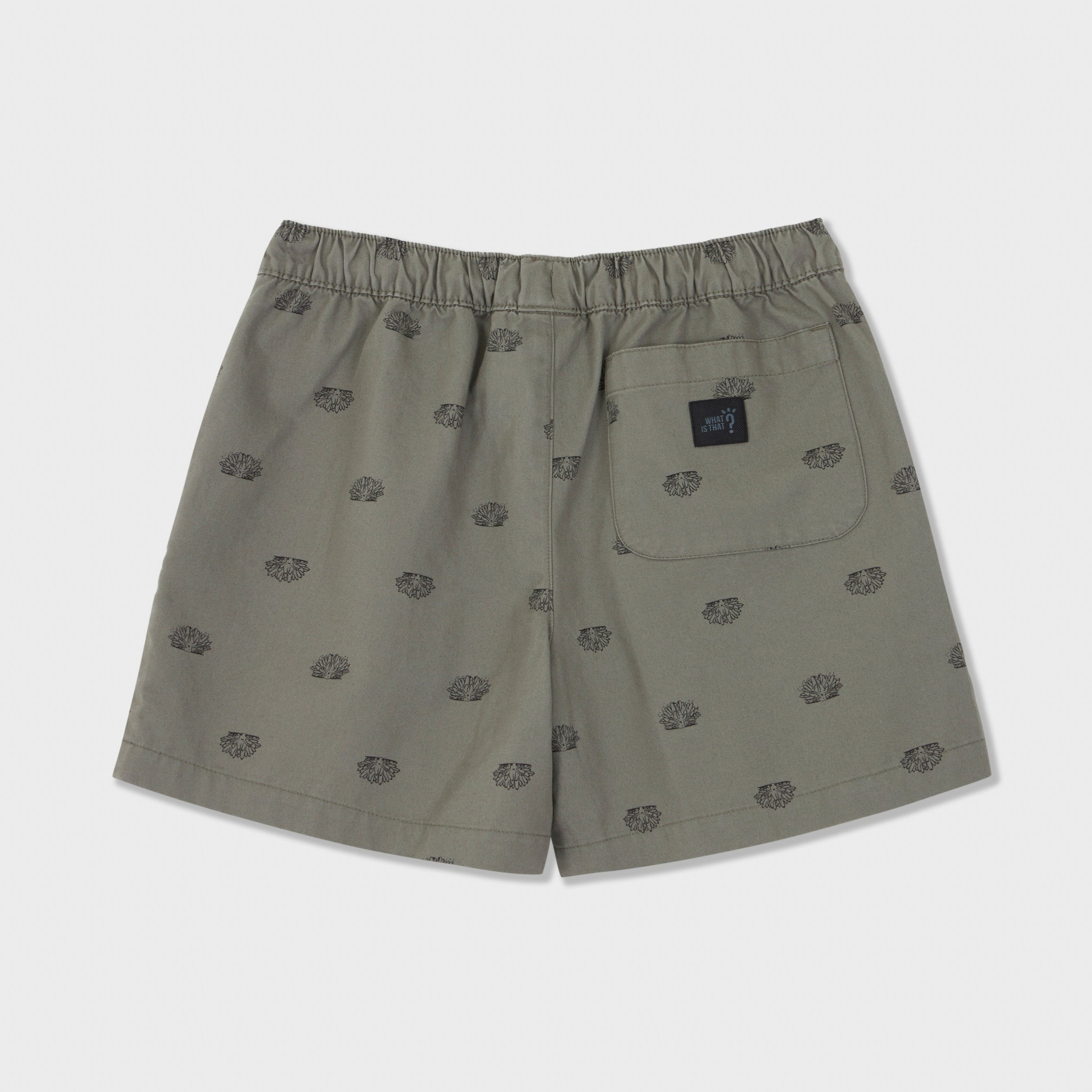 Leaf Sheep Printed Shorts