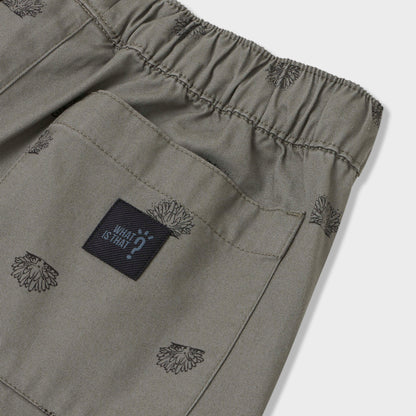 Leaf Sheep Printed Shorts