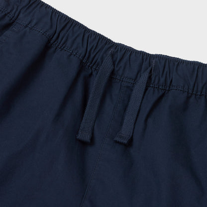 Moai Embroidered Woven Shorts