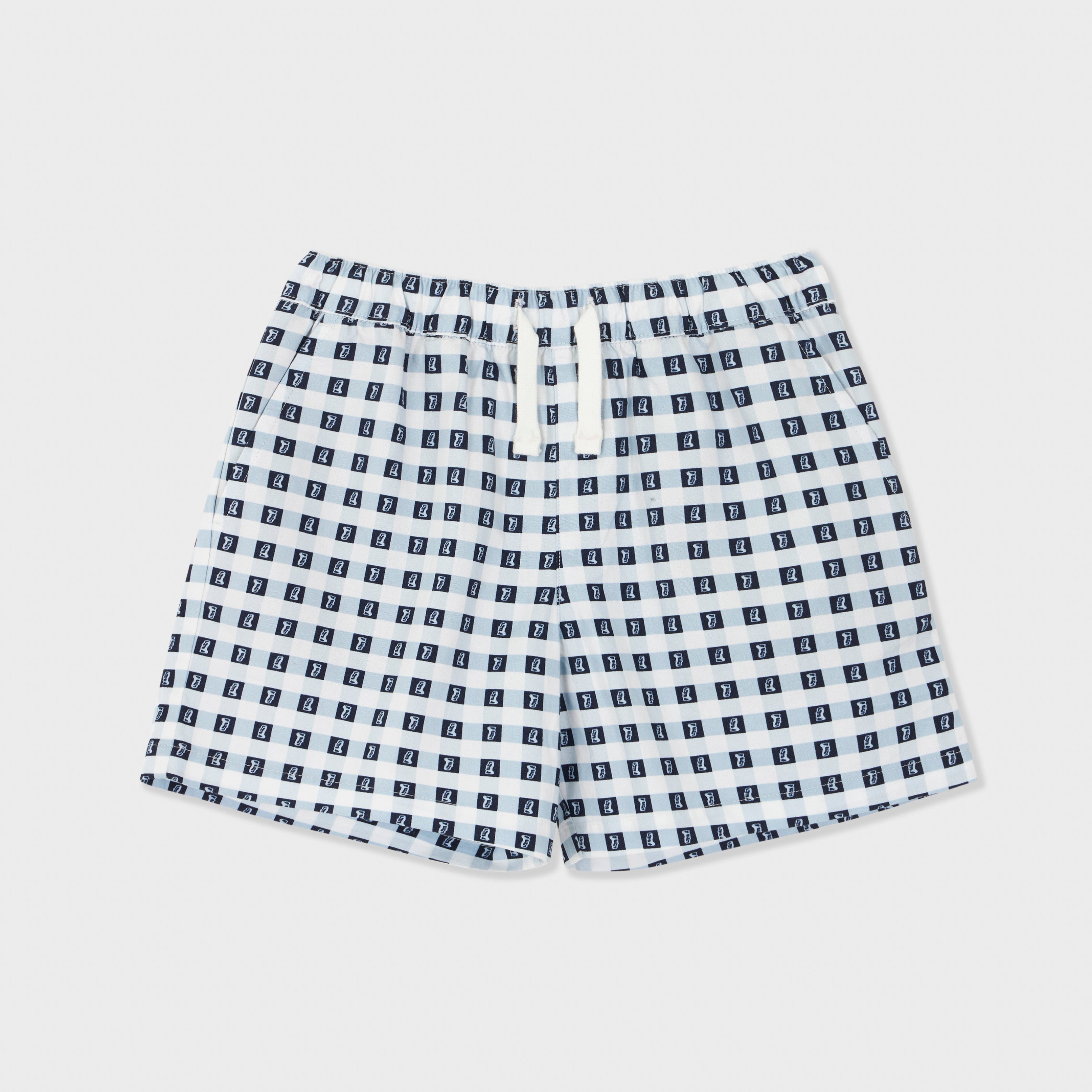 Moai Gingham Shorts