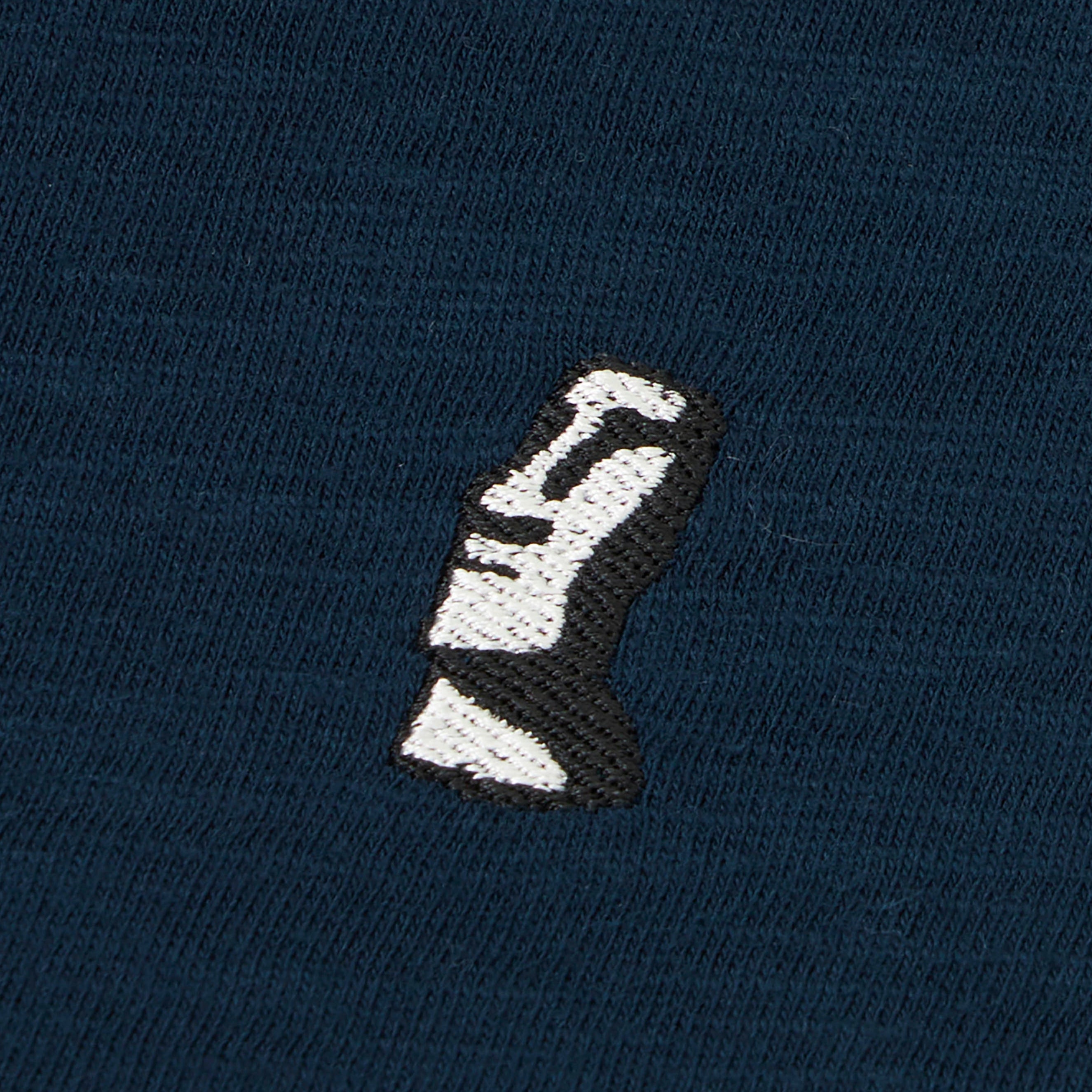 Moai Embroidered Polo