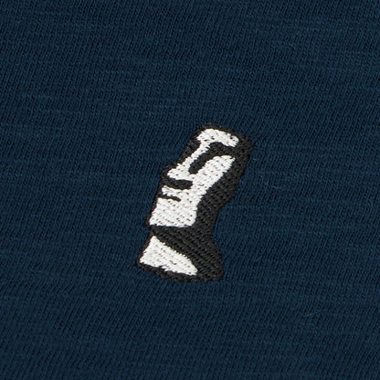 Moai Embroidered Polo