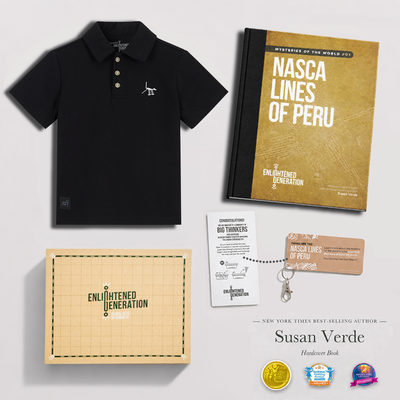 Nasca Embroidered Dog Polo Gift Box with Book & Activities