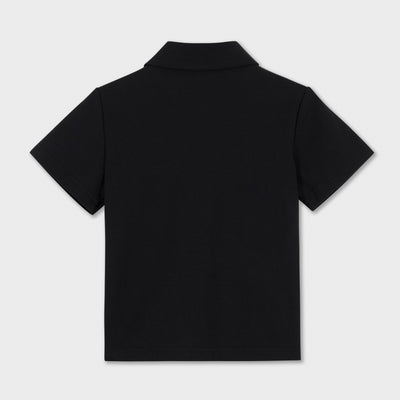 Nasca Embroidered Dog Polo