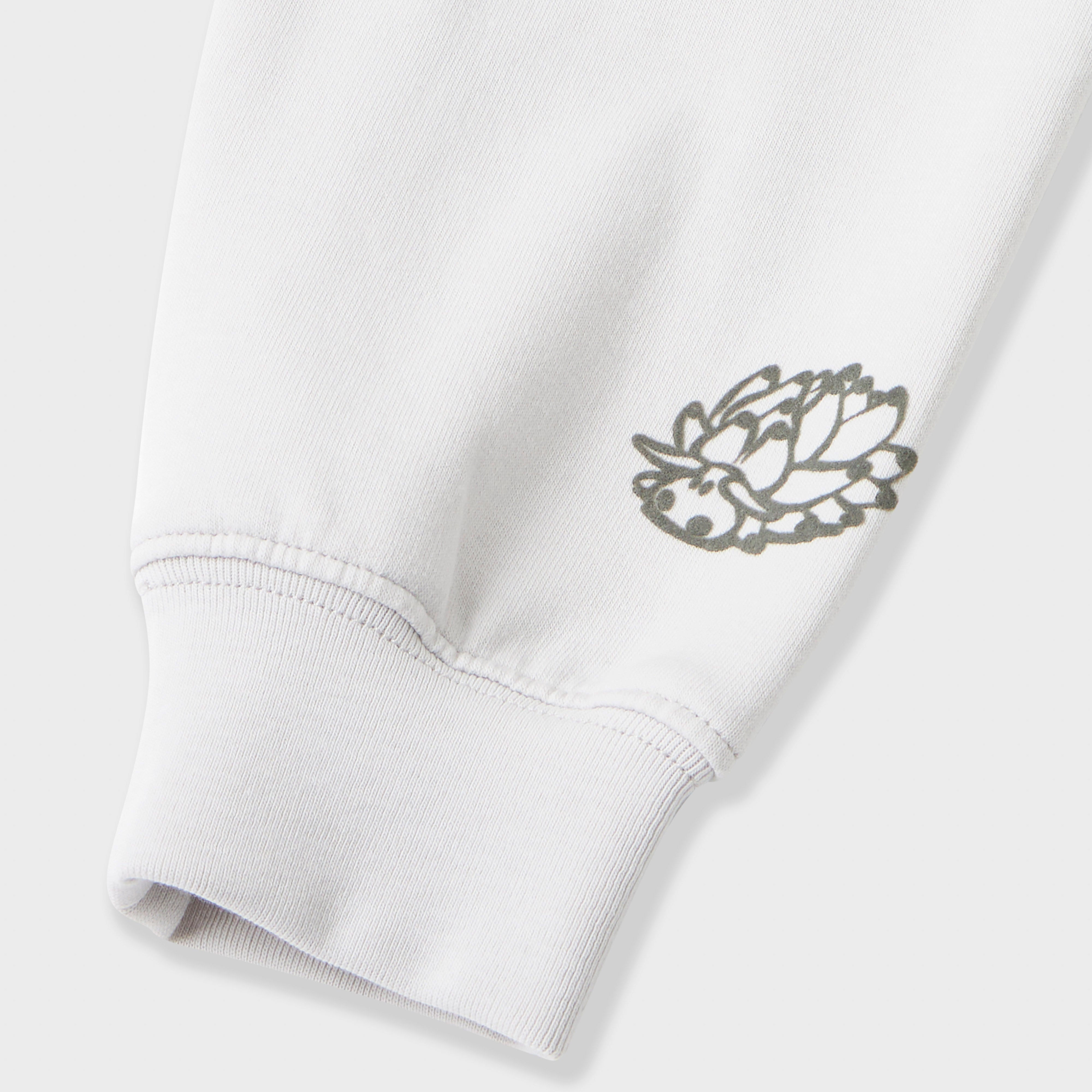 Leaf Sheep Cropped Hoodie