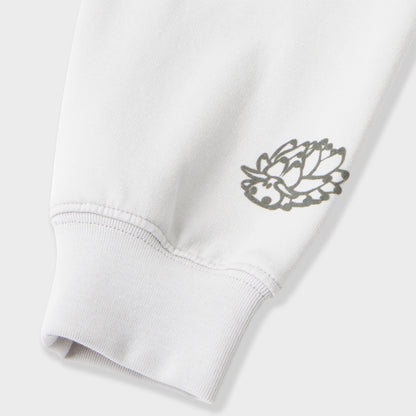 Leaf Sheep Cropped Hoodie