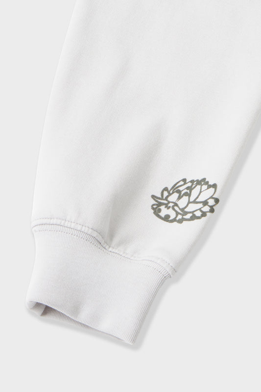 Leaf Sheep Cropped Hoodie