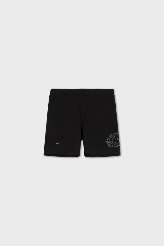 Leaf Sheep Biker Shorts