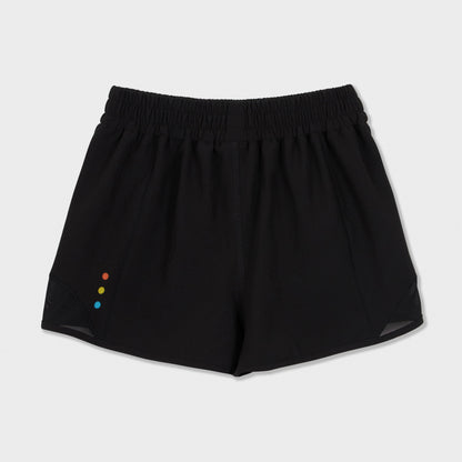Prismatic Shorts with Mesh Inset
