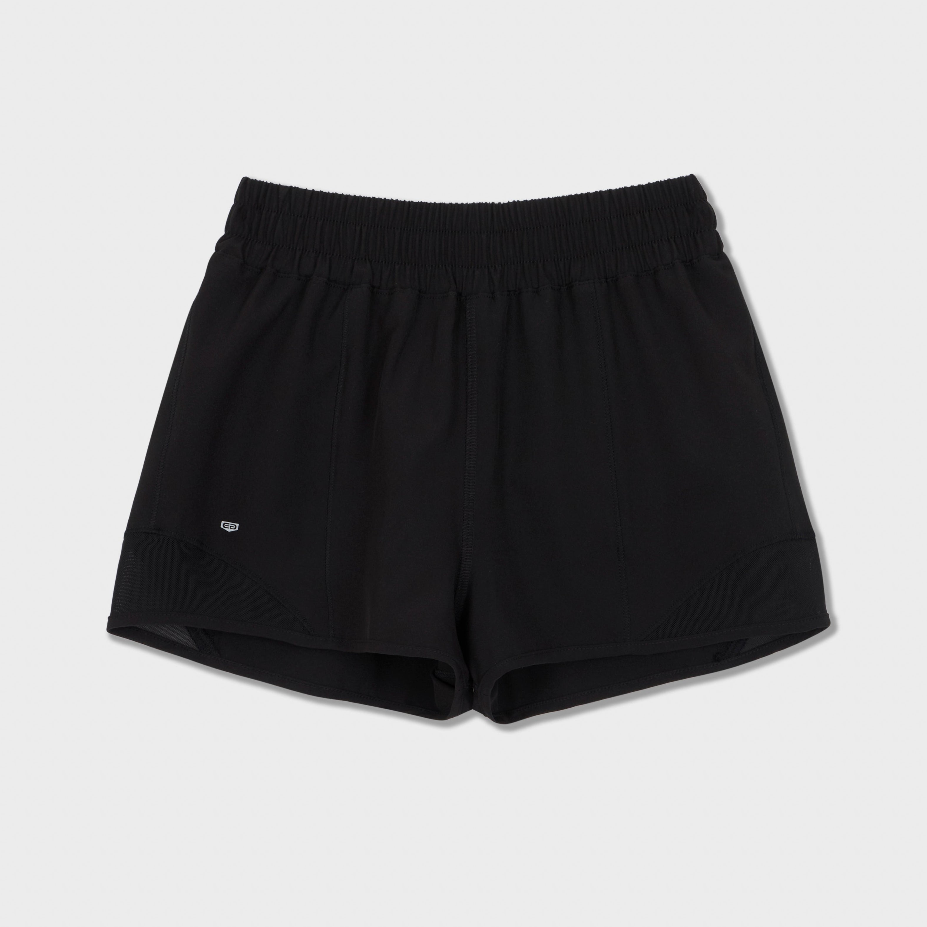 Prismatic Shorts with Mesh Inset