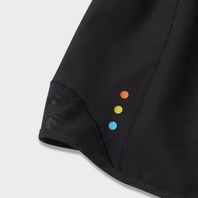 Prismatic Shorts with Mesh Inset