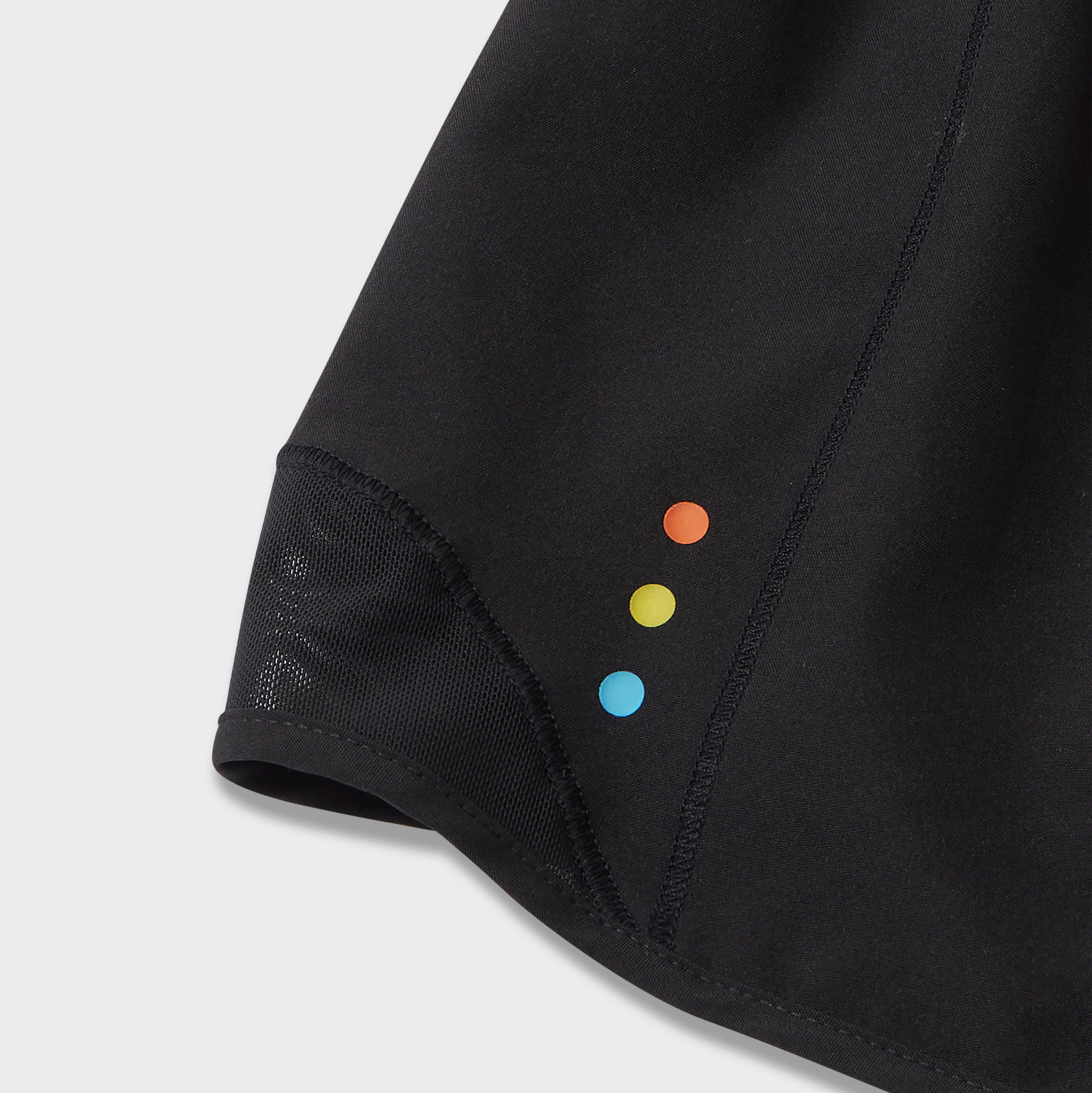 Prismatic Shorts with Mesh Inset