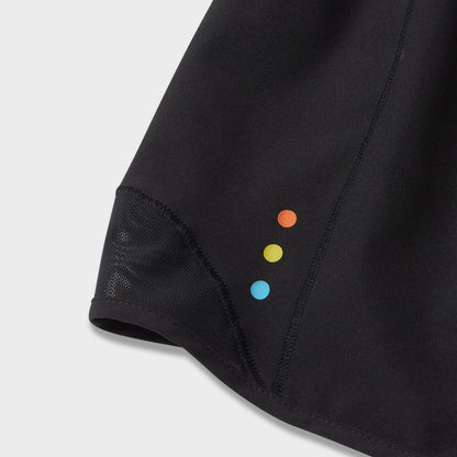 Prismatic Shorts with Mesh Inset