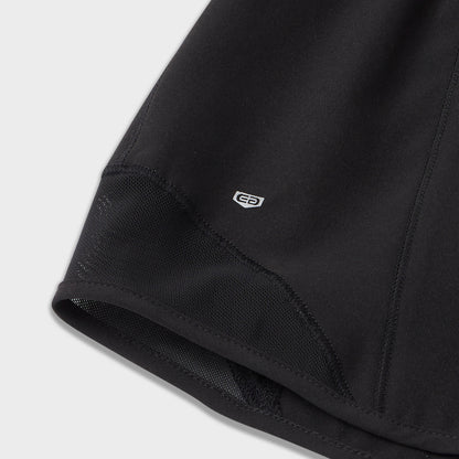 Prismatic Shorts with Mesh Inset