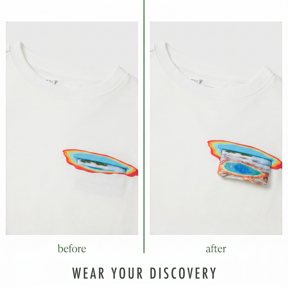 Prismatic Discovery Pocket Tee