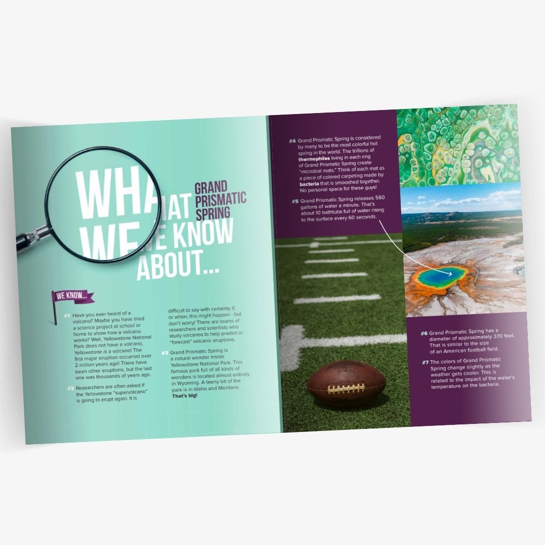 Grand Prismatic Spring Book