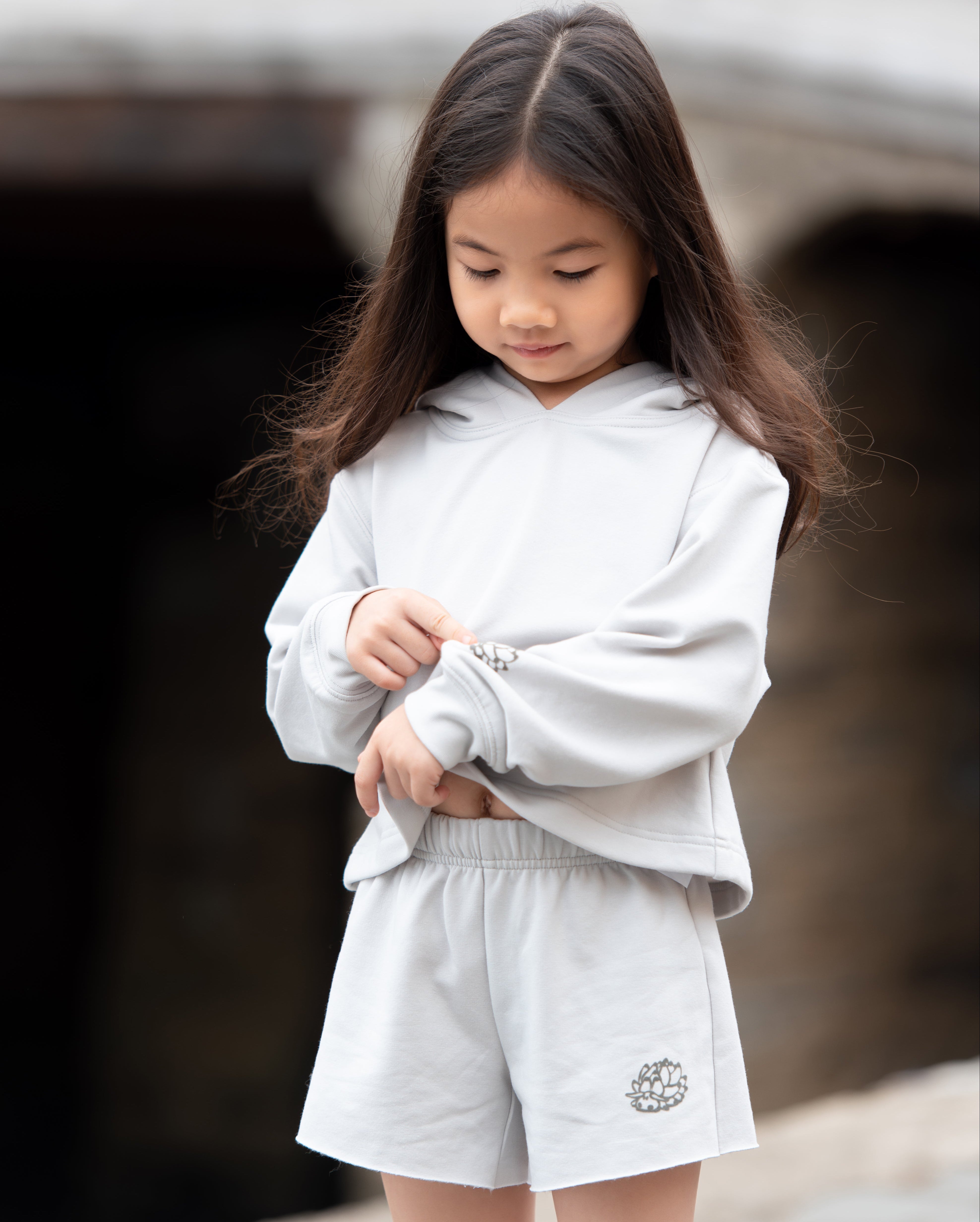 Leaf Sheep Fleece Shorts