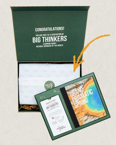 Grand Prismatic Spring Discovery Box with Book & Peek-and-Discover Tee