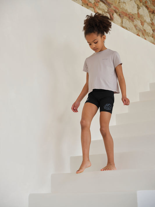 Leaf Sheep Biker Shorts
