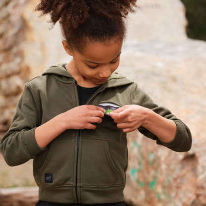 Leaf Sheep Discovery Pocket Zip-Up