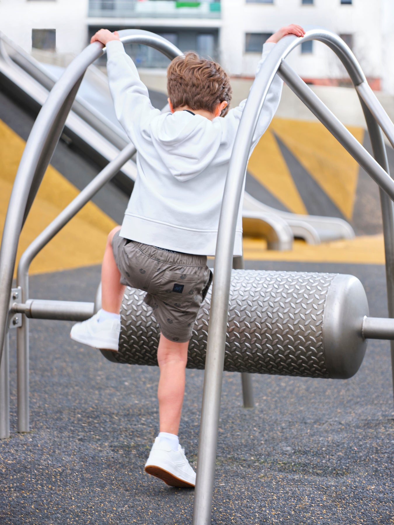 Leaf Sheep Printed Shorts