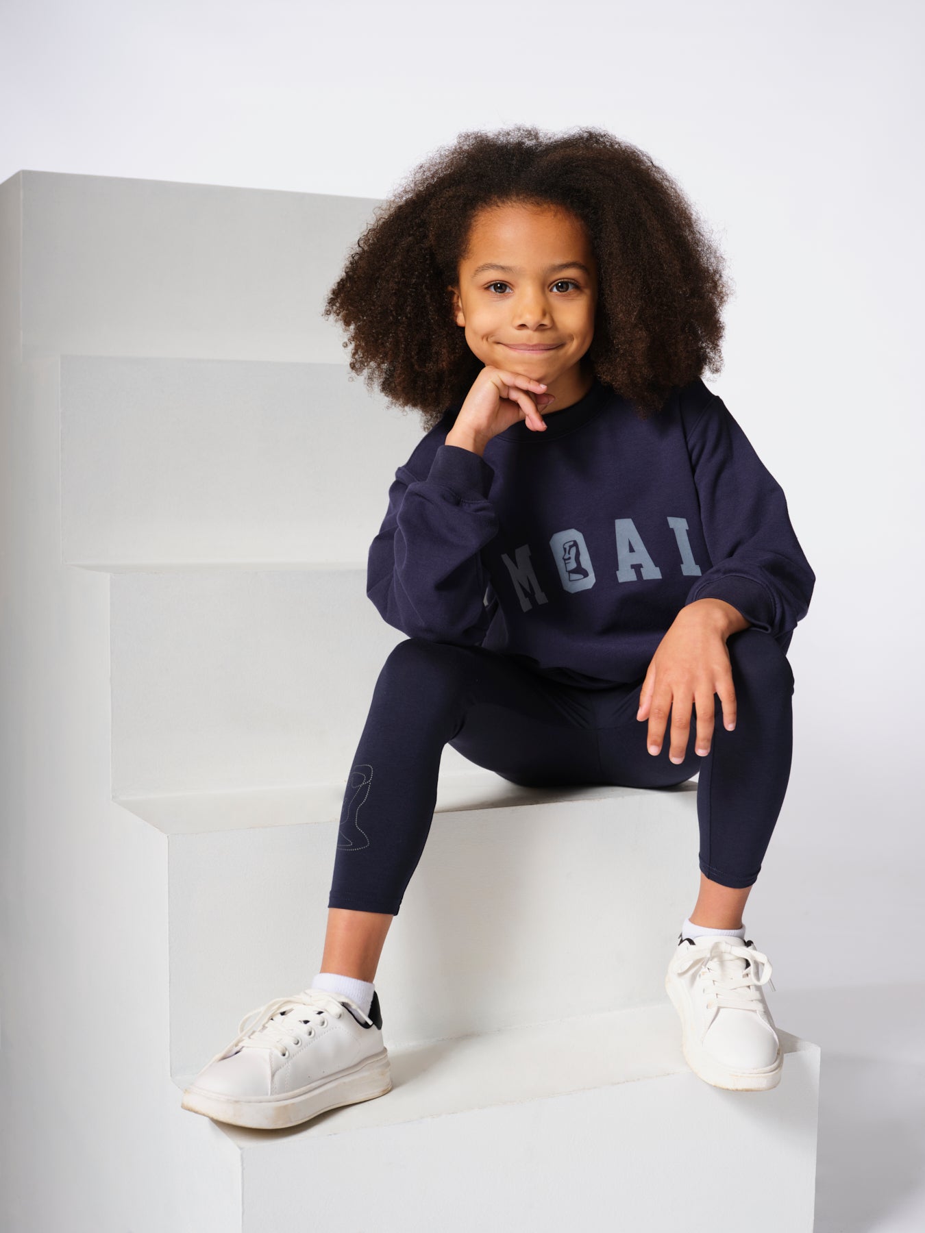 Moai Graphic Legging