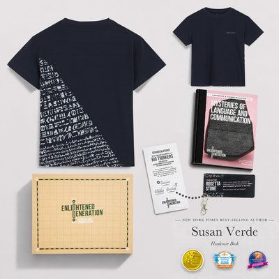 Rosetta Stone Secret Script Gift Box with Kids Tee, Book, and Activities