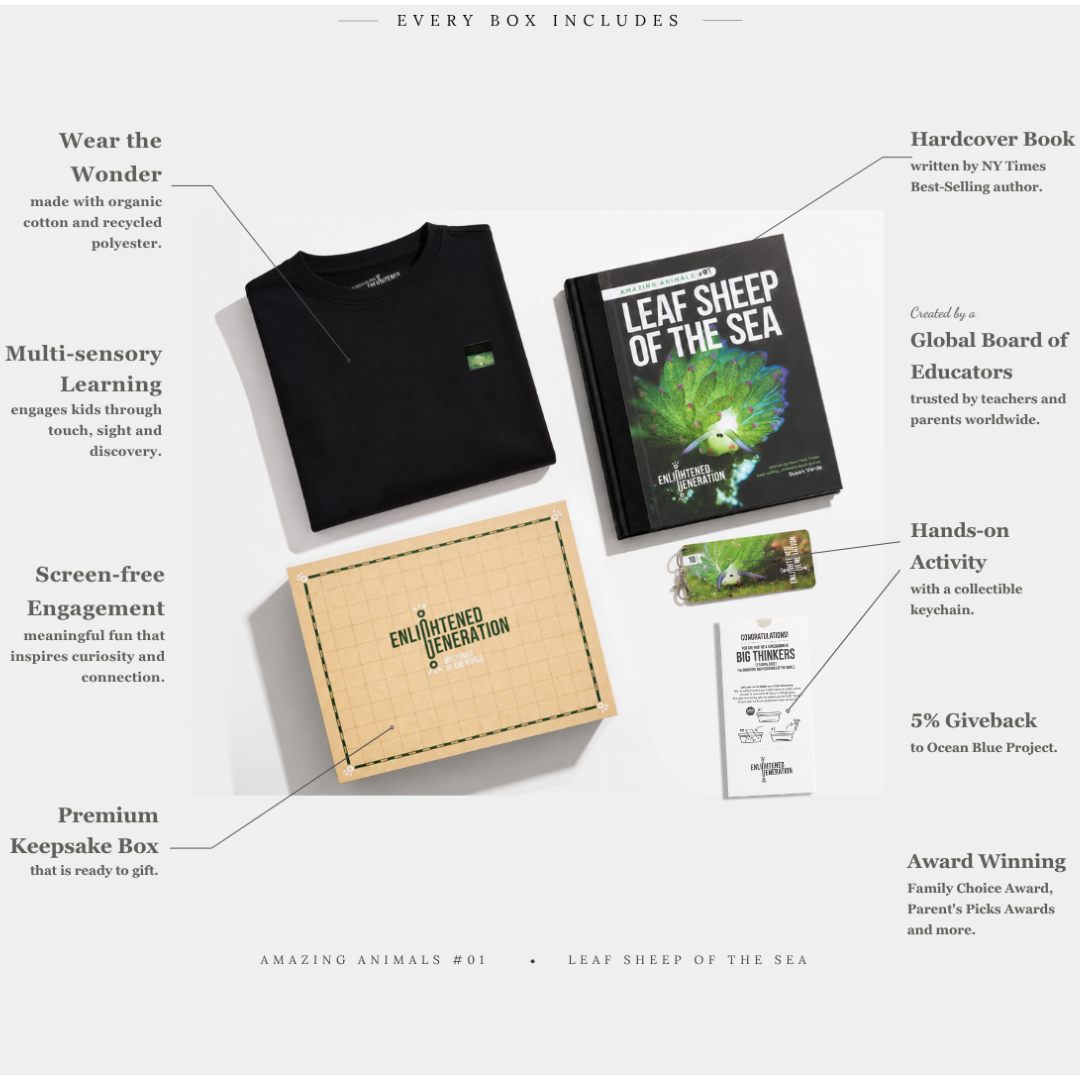 Leaf Sheep Peek-and-Discover Tee
