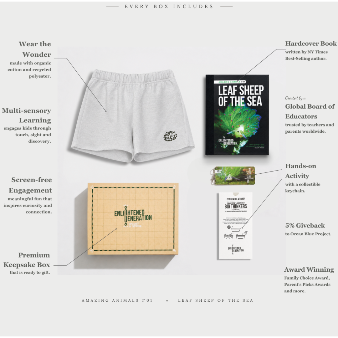 Leaf Sheep Fleece Shorts