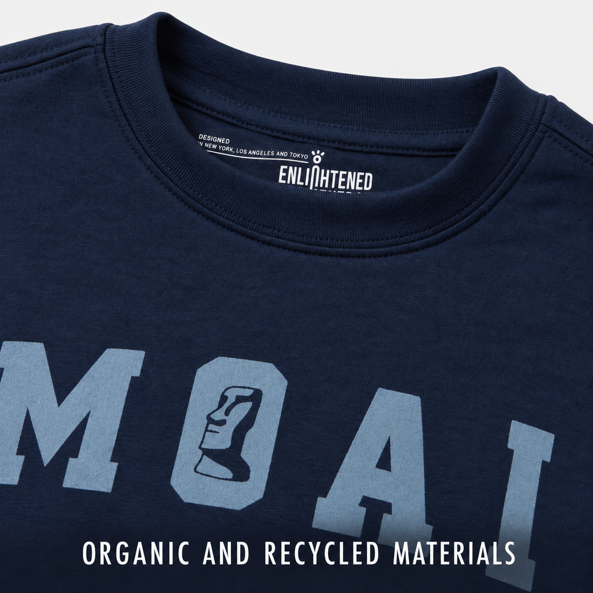 Moai Curiosity Club Gift Box with Navy Collegiate Kids Sweatshirt, Book, and Activities