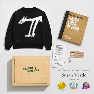 Nasca Gift Box with Desert Dog Explorer Kids Sweatshirt, Book, and Activities