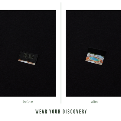 Prismatic Peek-and-Discover Tee