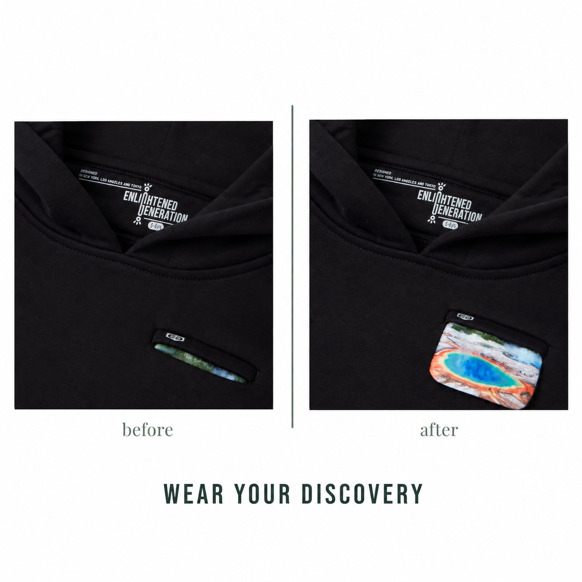 Prismatic Discovery Pocket Hoodie