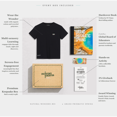 Prismatic Peek-and-Discover Tee
